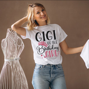Camiseta Gigi da Correspondência Personalizada do Esquadrão