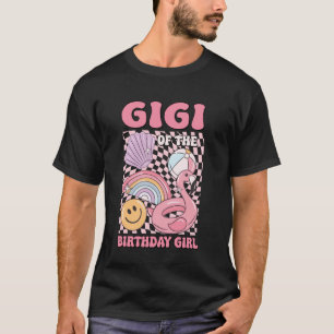 Camiseta Gigi da Festa de Aniversário da Piscina Festa em F