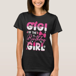 Camiseta Gigi Da Gata Gatinha Da Família Da Menina Do Anive