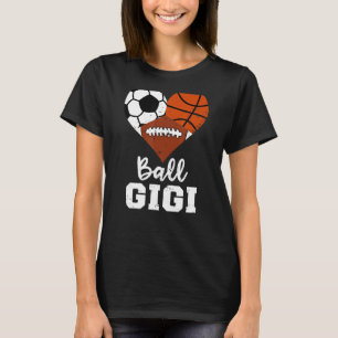 Camiseta Gigi de futebol de basquete de futebol de Ball Gig