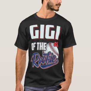 Camiseta Gigi de Rookie, primeiro aniversario Baseb de Equi