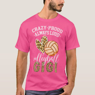 Camiseta Gigi De Voleibol Louco E Orgulhoso De Jogador De V