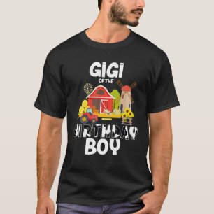 Camiseta Gigi Do Matador De Animais Da Fazenda Birthday Boy