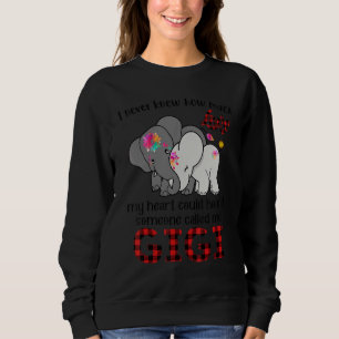 Camiseta Gigi Elephant Baby Elephant Avó Gravidez Anno