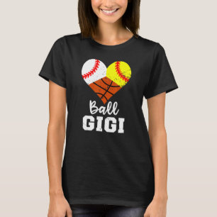 Camiseta Gigi Gigi de basquete de baseball gigi de bola gig