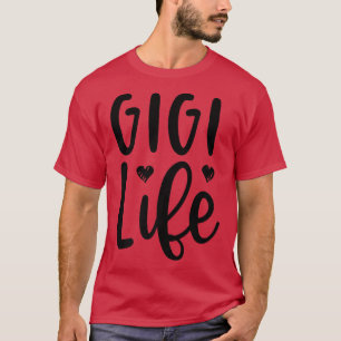 Camiseta Gigi Life Dia de as mães Avó Avó Nana Ret