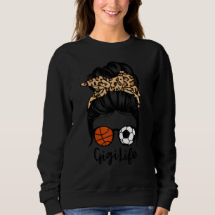 Camiseta Gigi Life Messy Bun Hair Soccer Futebol G
