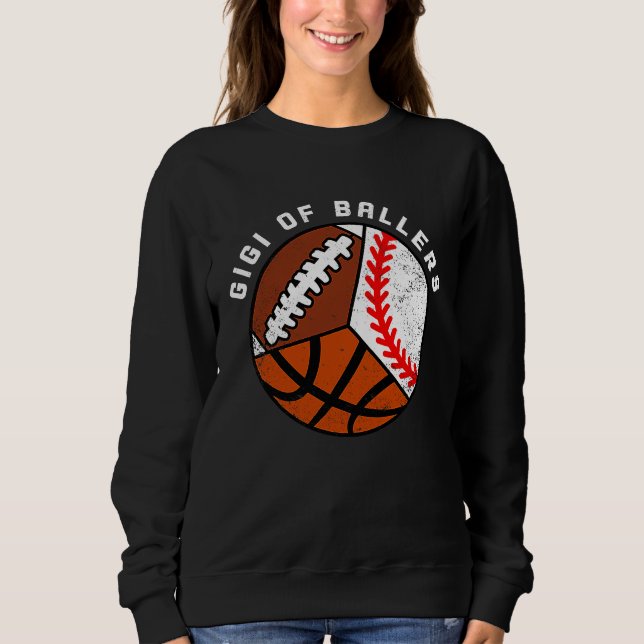 Camiseta Gigi Of Ballers Baseball Basketball Football Gigi (Frente)