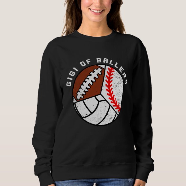 Camiseta Gigi Of Ballers Baseball Volleyball Football Gigi (Frente)