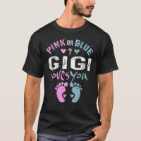 Gigi rosa ou azul ama vovó para vovô