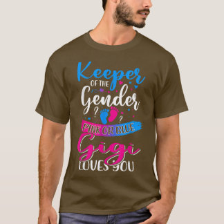 Camiseta Gigi Rosa Ou Azul Te Ama Mantendo O Gênero Reveal 