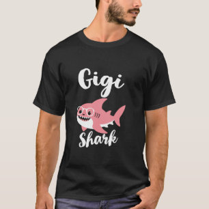 Camiseta Gigi Shark Madame Day Vovó Engraçada