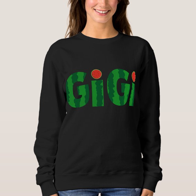 Camiseta Gigi Watermelon Tropical Summer Fruta Melon (Frente)