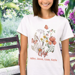 Camiseta Gigi Wildflower Personalizado