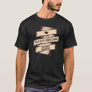 Camiseta Gila Cliff Dwellings Monumento Nacional Novo Méxic