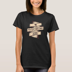 Camiseta Gila Cliff Dwellings Monumento Nacional Novo Méxic