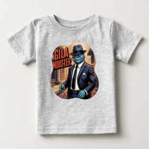 Camiseta Gila Mobster Ilustração Combo Criatura Funny