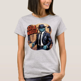 Camiseta Gila Mobster Ilustração Combo Criatura Funny