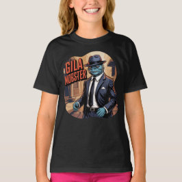 Camiseta Gila Mobster Ilustração Combo Criatura Funny