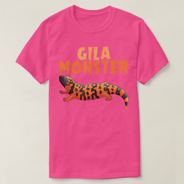 Camiseta Gila Monster Lizard (Frente do Design)