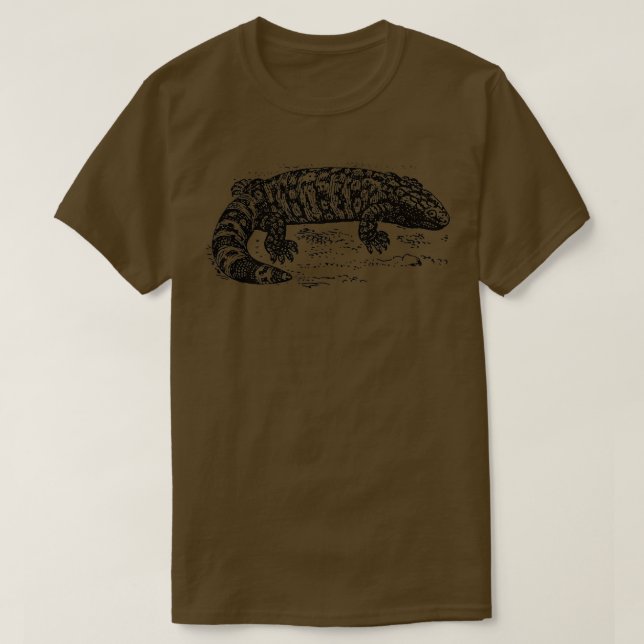 Camiseta Gila Monster Lizard 1 (Frente do Design)
