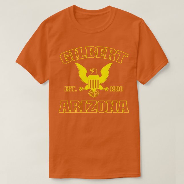 Camiseta Gilbert Arizona Gilbert AZ (Frente do Design)