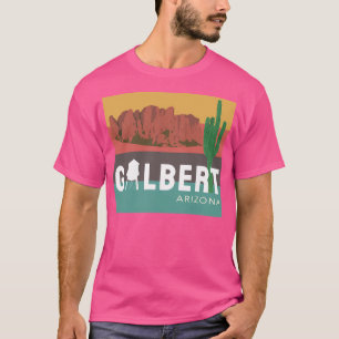 Camiseta Gilbert Arizona Water Tower Cactus Superstition Mo