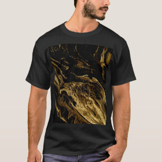 Camiseta Gilded Elegance: A Esplêndida Magia de Marbling