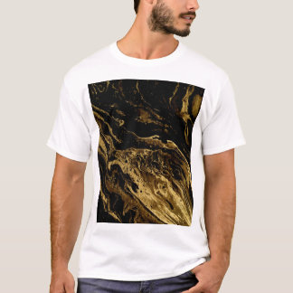 Camiseta Gilded Elegance: A Esplêndida Magia de Marbling