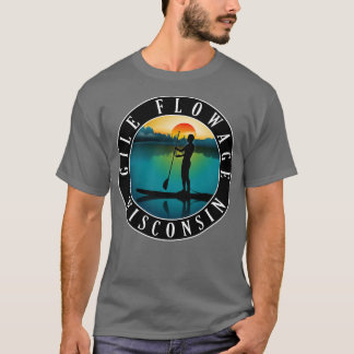 Camiseta Gile Flowage Wisconsin Paddleboard
