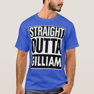 Camiseta Gilliam Name Hetero Outta Gilliam