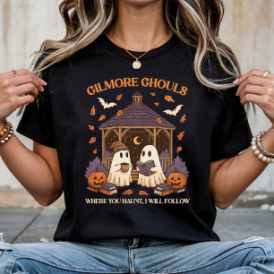 Camiseta Gilmore Ghouls Ghouls Fofo Ghost Halloween Spooky 