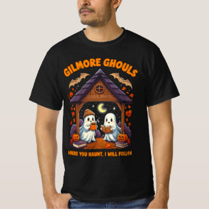 Camiseta Gilmore Ghouls Onde Você Ameaça Eu Vou Seguir