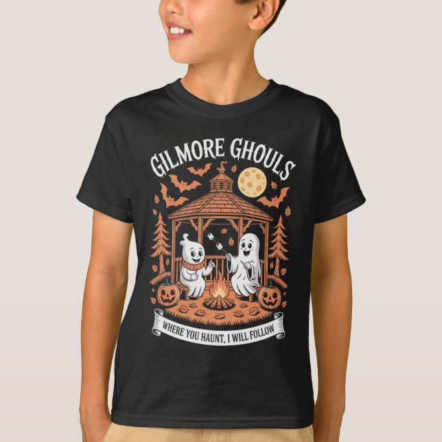 Camiseta Gilmore Ghouls Onde Você Assomina10 (Frente)