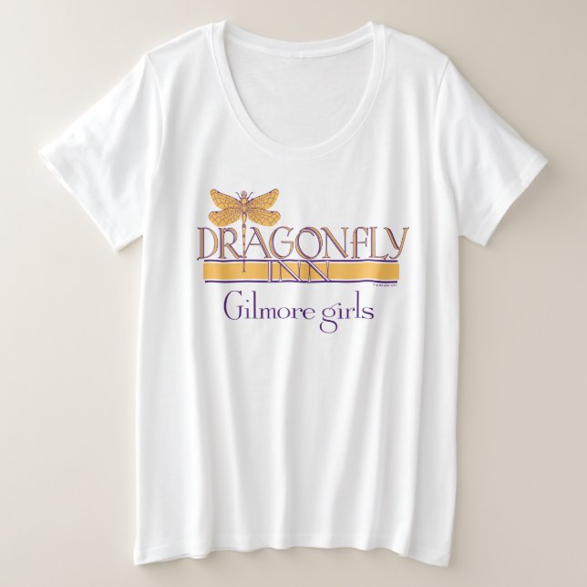 Camiseta Gilmore Girls | Dragonfly Inn Logo (Frente do Design)