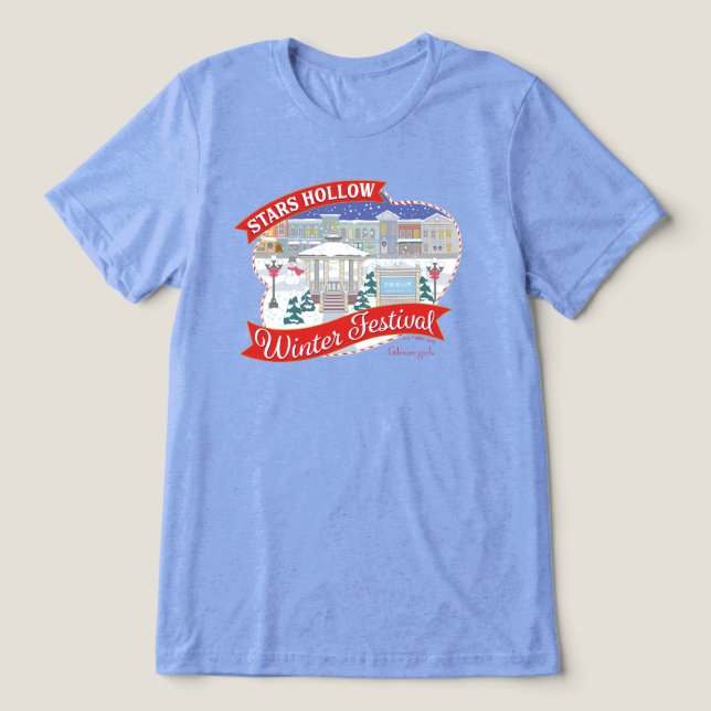 Camiseta Gilmore Girls | Festival de inverno Stars Hollow (Design frontal)