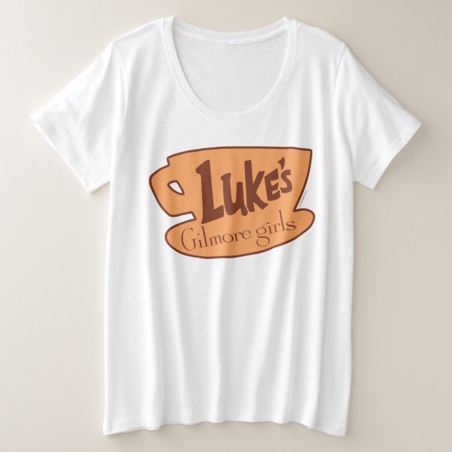 Camiseta Gilmore Girls | Logotipo do restaurante Luke (Frente do Design)