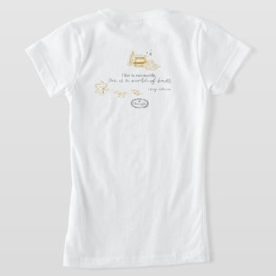 Camiseta Gilmore Girls Rory Book Cote Design