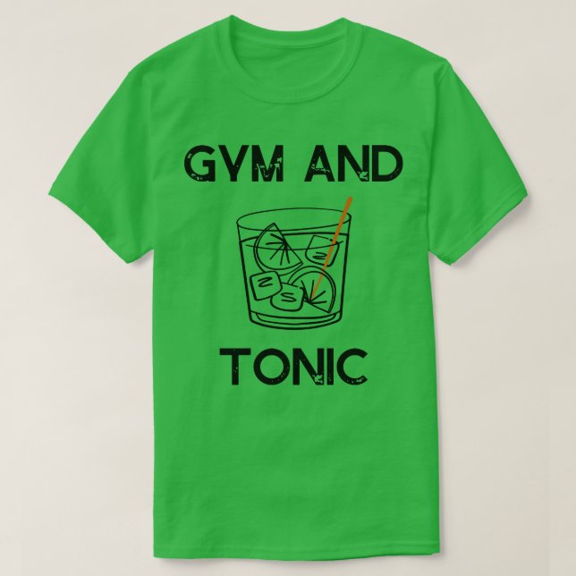 Camiseta gim e tônico (Frente do Design)