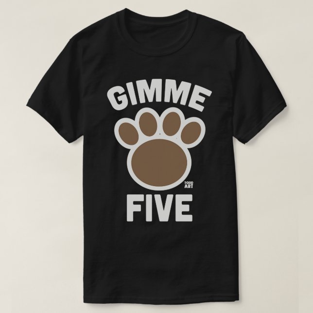 CAMISETA GIMME 5 (Frente do Design)
