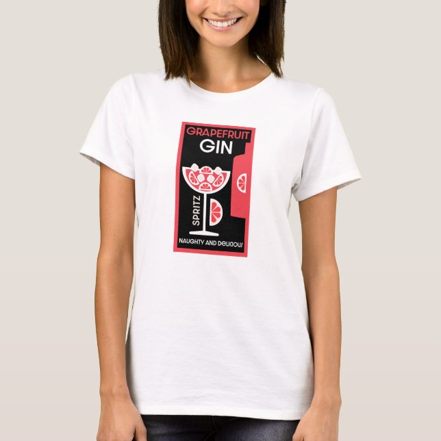 Camiseta Gin Rosa (Frente)