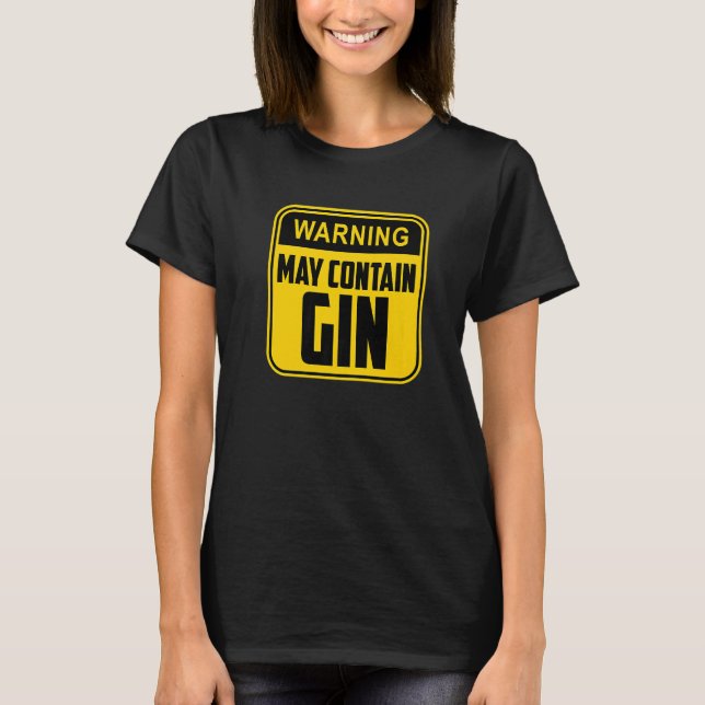 Camiseta Gin Tonic Long Drink Gin Drinker Cocktail Gin e (Frente)