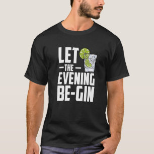Camiseta Gin Tonic Long Drink Gin Drinker Cocktail Gin e