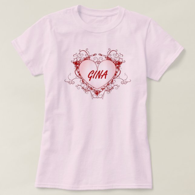 CAMISETA GINA (Frente do Design)