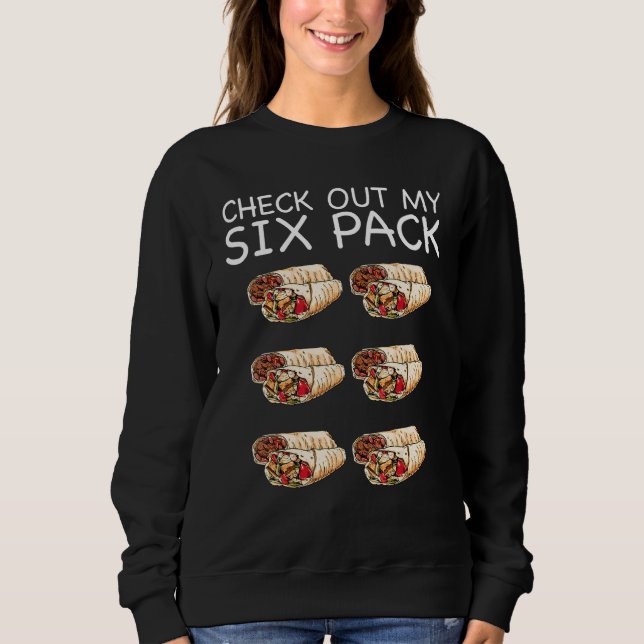Camiseta Ginásio   Confira Meu Burrito de Seis Packs (Frente)