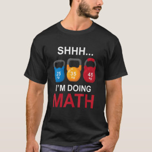 Camiseta ginásio de carroceria Eu faço matemática 2