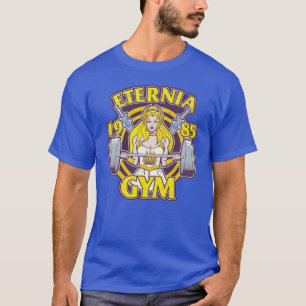 Camiseta Ginásio de Eternia 1985 She Ra Scoop retrô