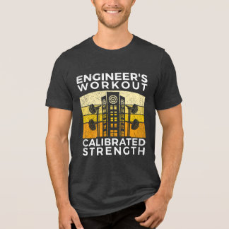Camiseta Ginásio de STEM, Treino de Engenheiro, Força Calib