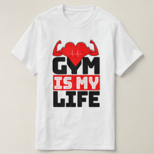 Camiseta Ginásio é Minha Vida
