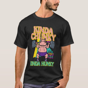Camiseta Ginásio Infantil Gorducho Sarado Hipopótamo Engraç